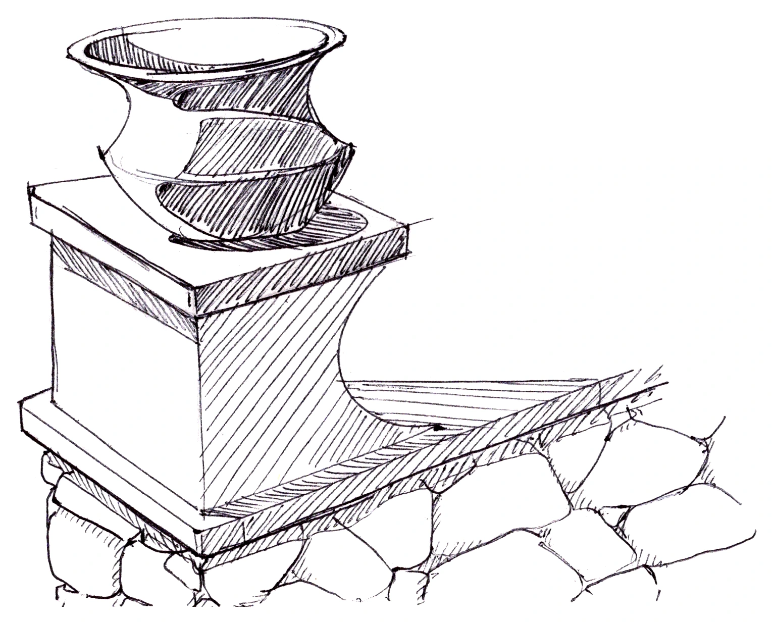 Urn water feature