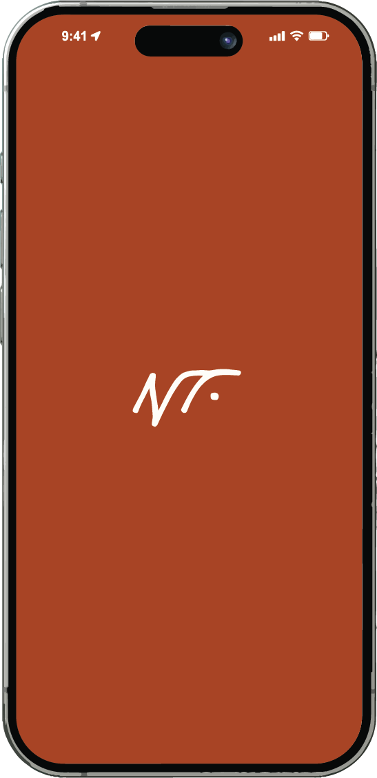 Noboa Torres app screen in Terracotta