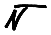 Noboa Torres logo sketch: NT monogram sketch