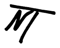 Noboa Torres logo sketch: NT monogram sketch