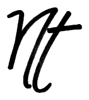 Noboa Torres logo sketch: NT monogram sketch