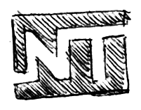 Noboa Torres logo sketch: bold NT logo study