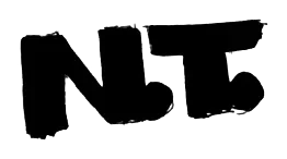 Noboa Torres logo sketch: bold NT logo study
