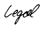 Noboa Torres logo sketch: hand-lettered 'Legal' study