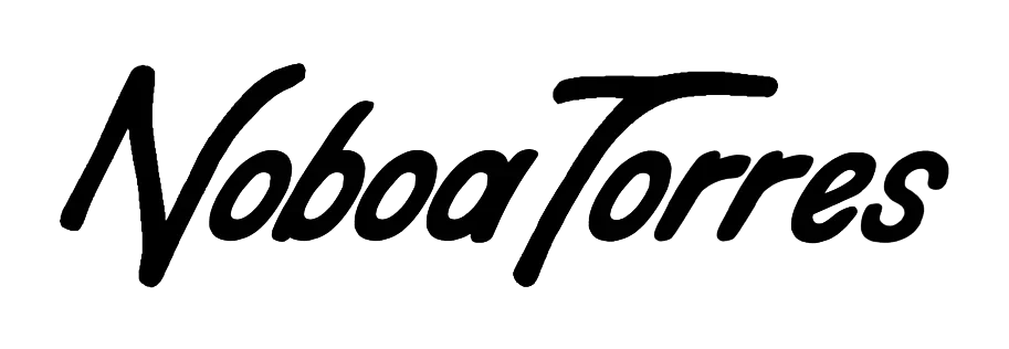 Noboa Torres logo sketch: Noboa Torres signature study