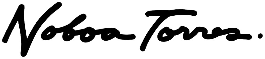 Noboa Torres logo sketch: Noboa Torres signature study