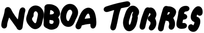 Noboa Torres logo sketch: Noboa Torres signature study