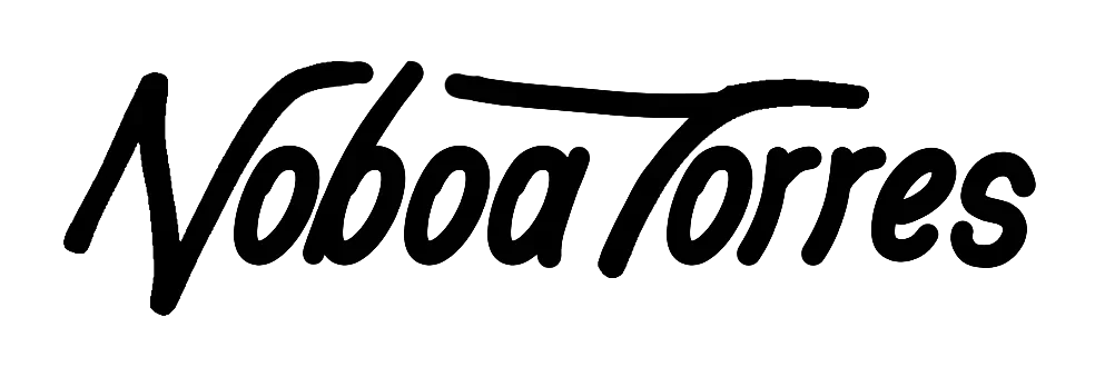 Noboa Torres logo sketch: Noboa Torres signature study
