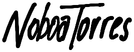 Noboa Torres logo sketch: Noboa Torres signature study
