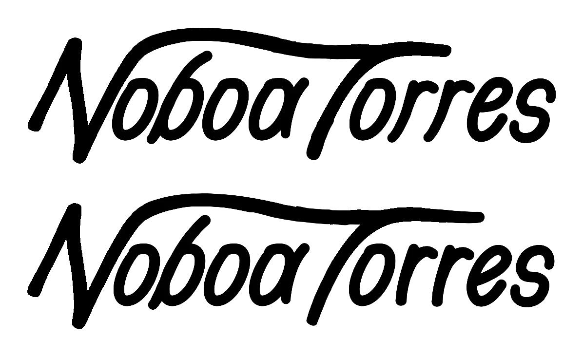 Noboa Torres logo sketch: Noboa Torres signature study