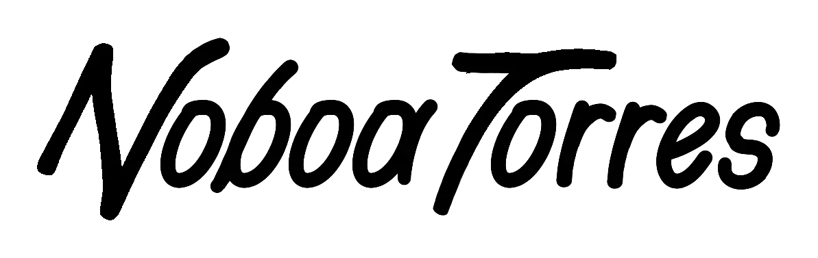 Noboa Torres logo sketch: Noboa Torres signature study