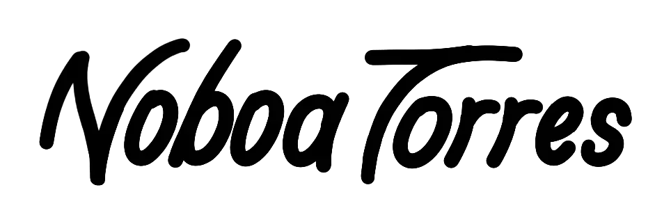 Noboa Torres logo sketch: Noboa Torres signature study
