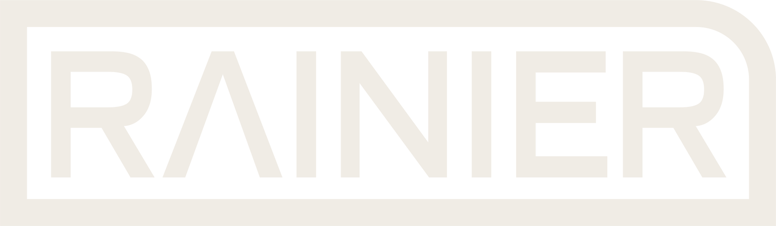 Rainier logotype