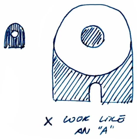 Rogue logo sketch: O house icon