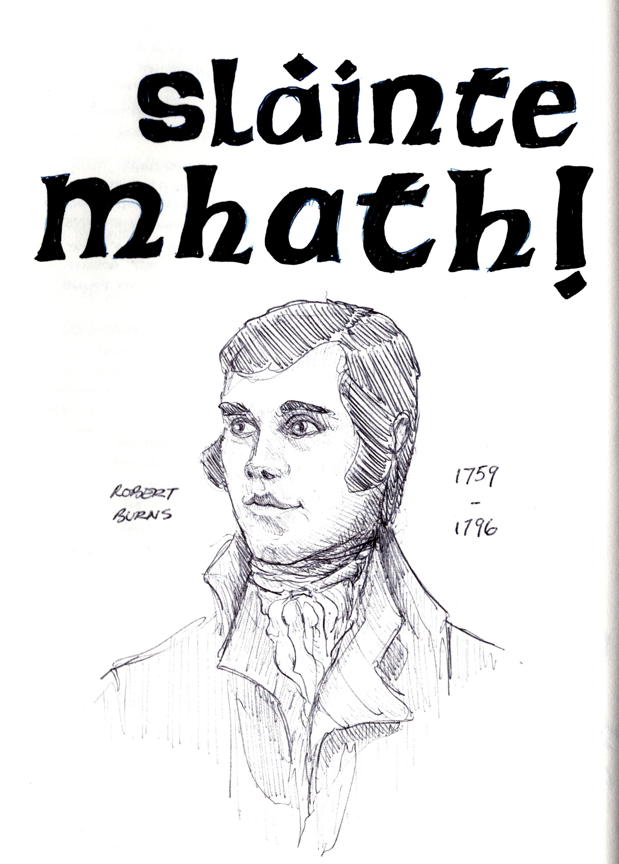 Robbie Burns text