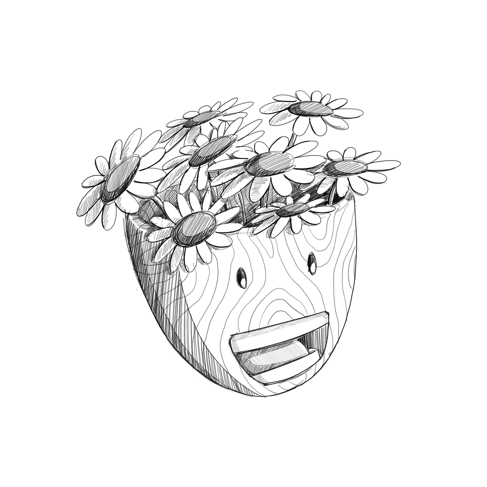 Sunflower character